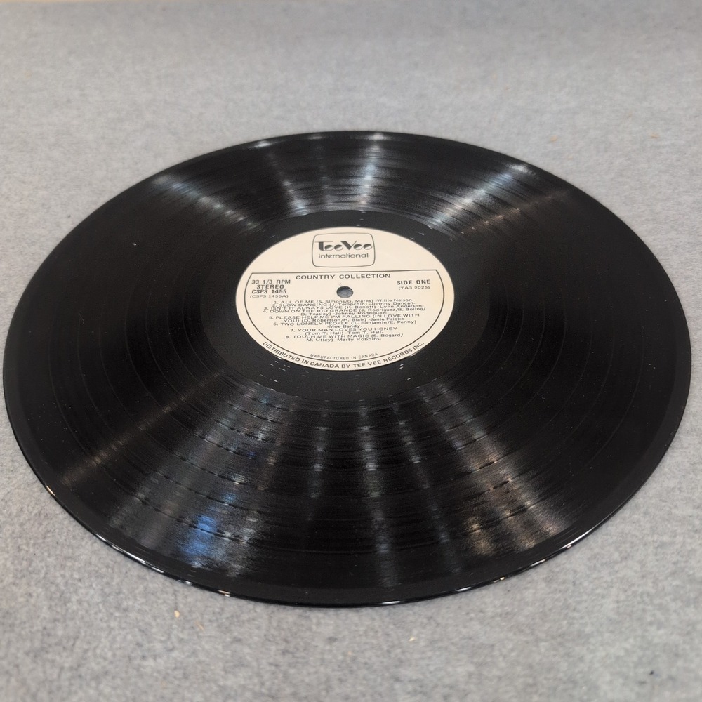 Country Collection Various Artists Vinyl LP Willie Nelson Tammy Wynette TA3 2025 - Picture 5 of 6